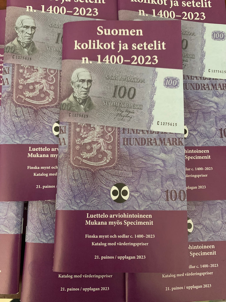 Suomen Kolikot Ja Setelit 2023 21 painos Rahakauppa suomen-kolikot-ja-setelit-2023-21-painos-rahakauppa
