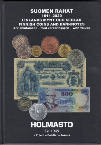 HOLMASTO: Suomen Rahat 1811-2020 + poletit